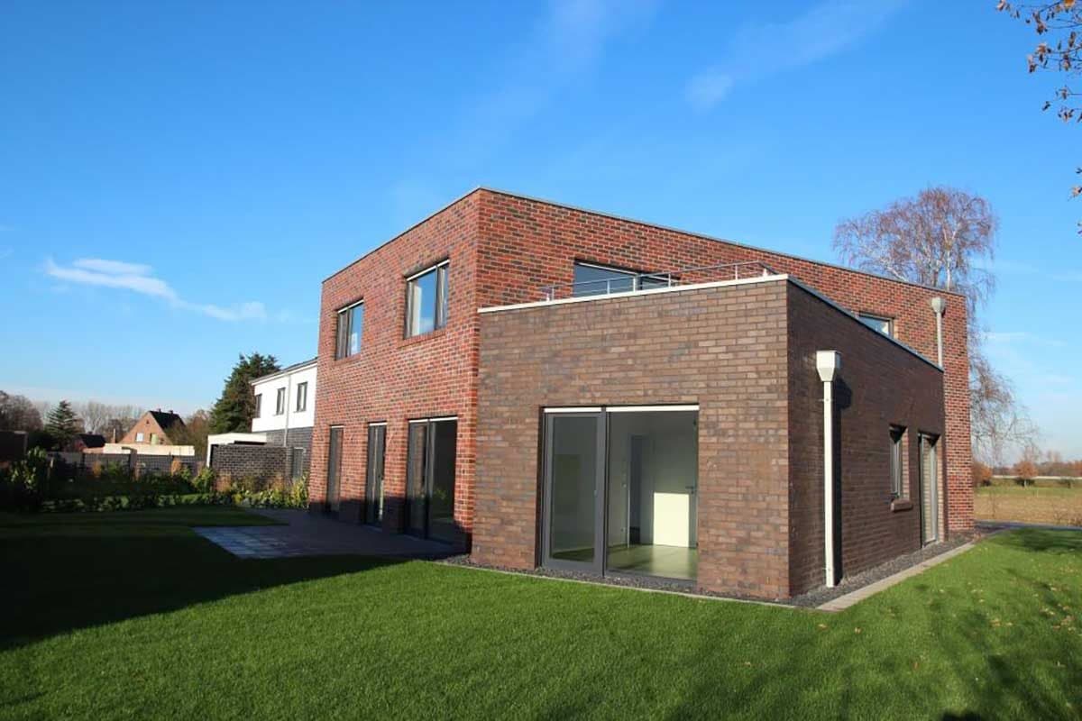 Design-- Doppelhaus in Neuenhaus - Hilten – Ansicht