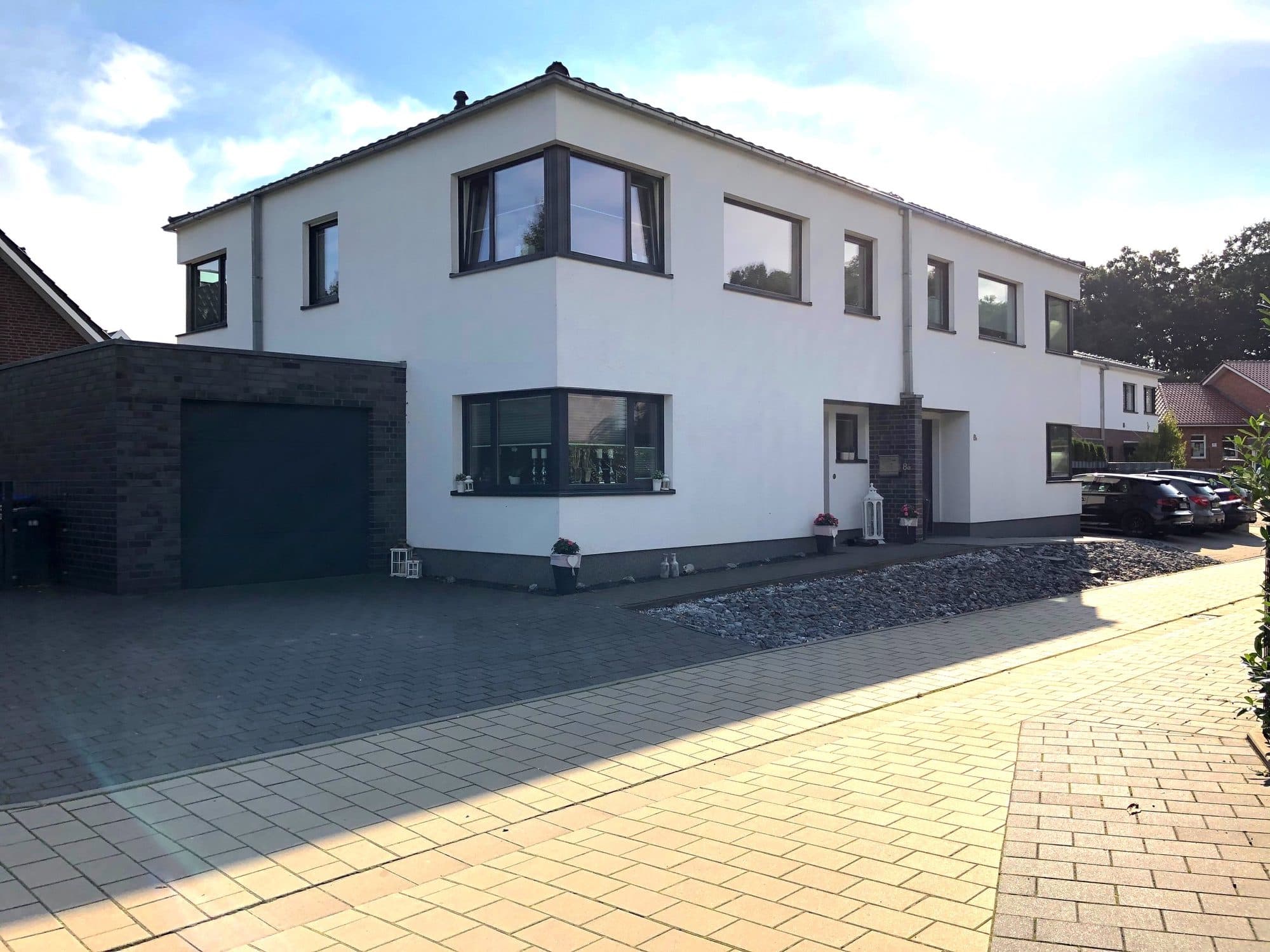 Doppelhaus in Uelsen – Ansicht