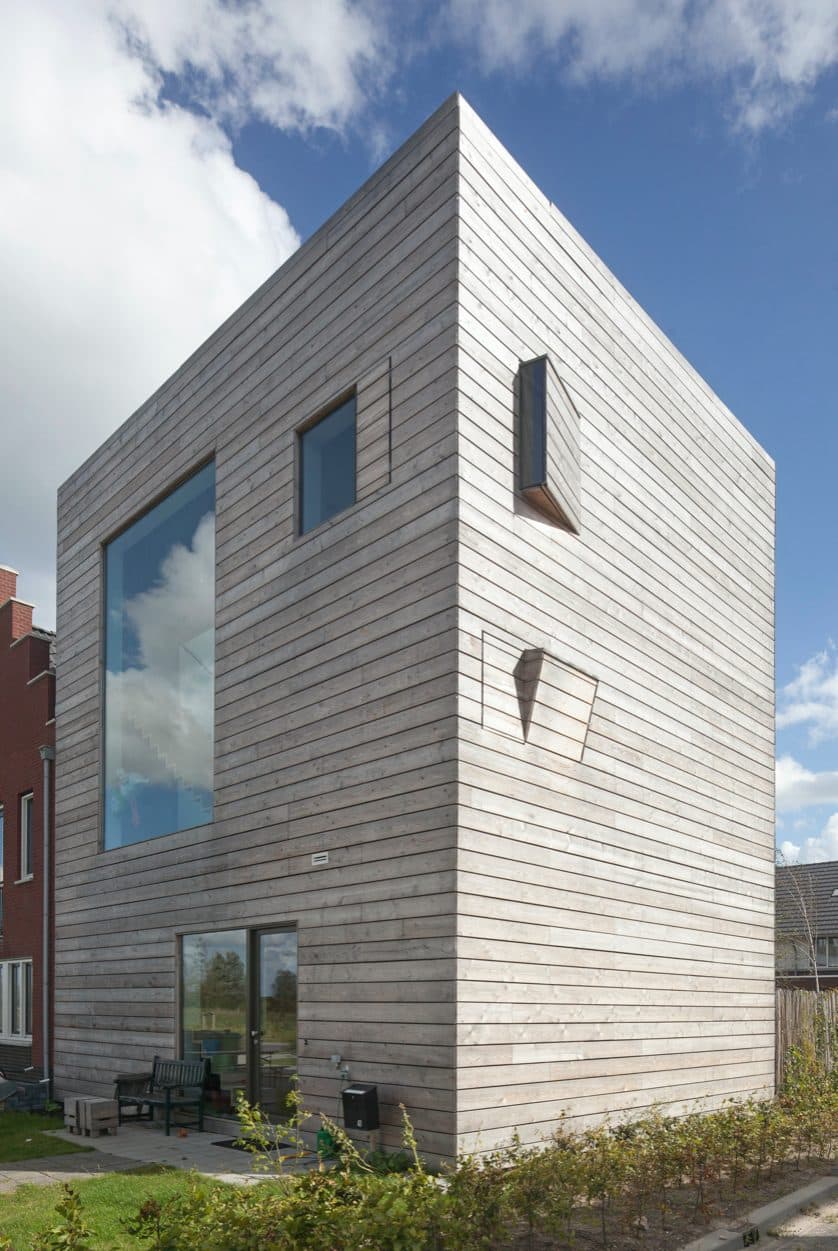 Dreigeschossiges Wohnhaus in Almere (NL) – Ansicht
